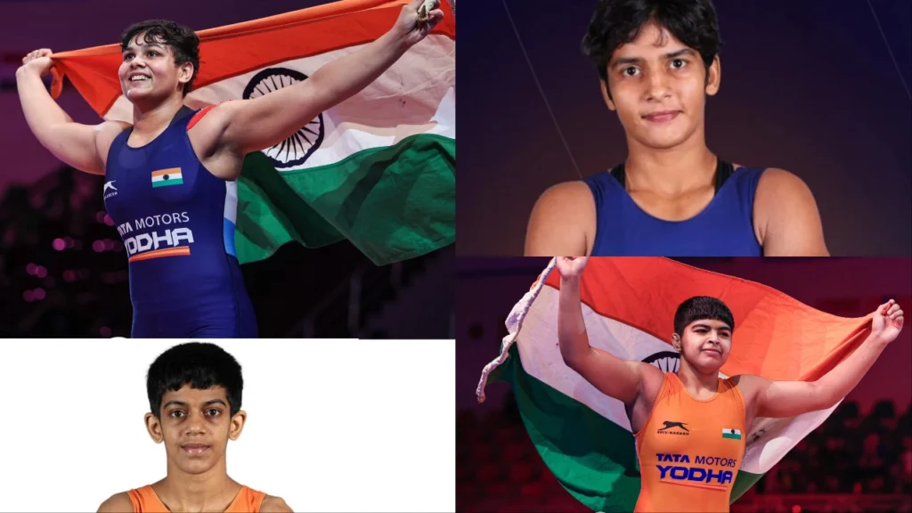 भारत ने 1 या 2 नहीं, बल्कि कुल 4 गोल्ड मेडल जीते; बेटियों ने अंडर-17 रेसलिंग में लहराया तिरंगा।
