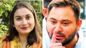 तेजस्वी यादव का शांभवी चौधरी को सख्त संदेश: ‘बिहार में सोशल मीडिया के नेताओं की नहीं चलेगी’