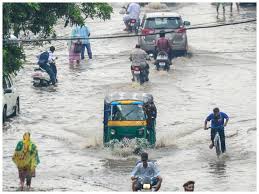 अंबाला में मूसलाधार बारिश, 5 जिलों में मौसम विभाग ने जारी किया अलर्ट