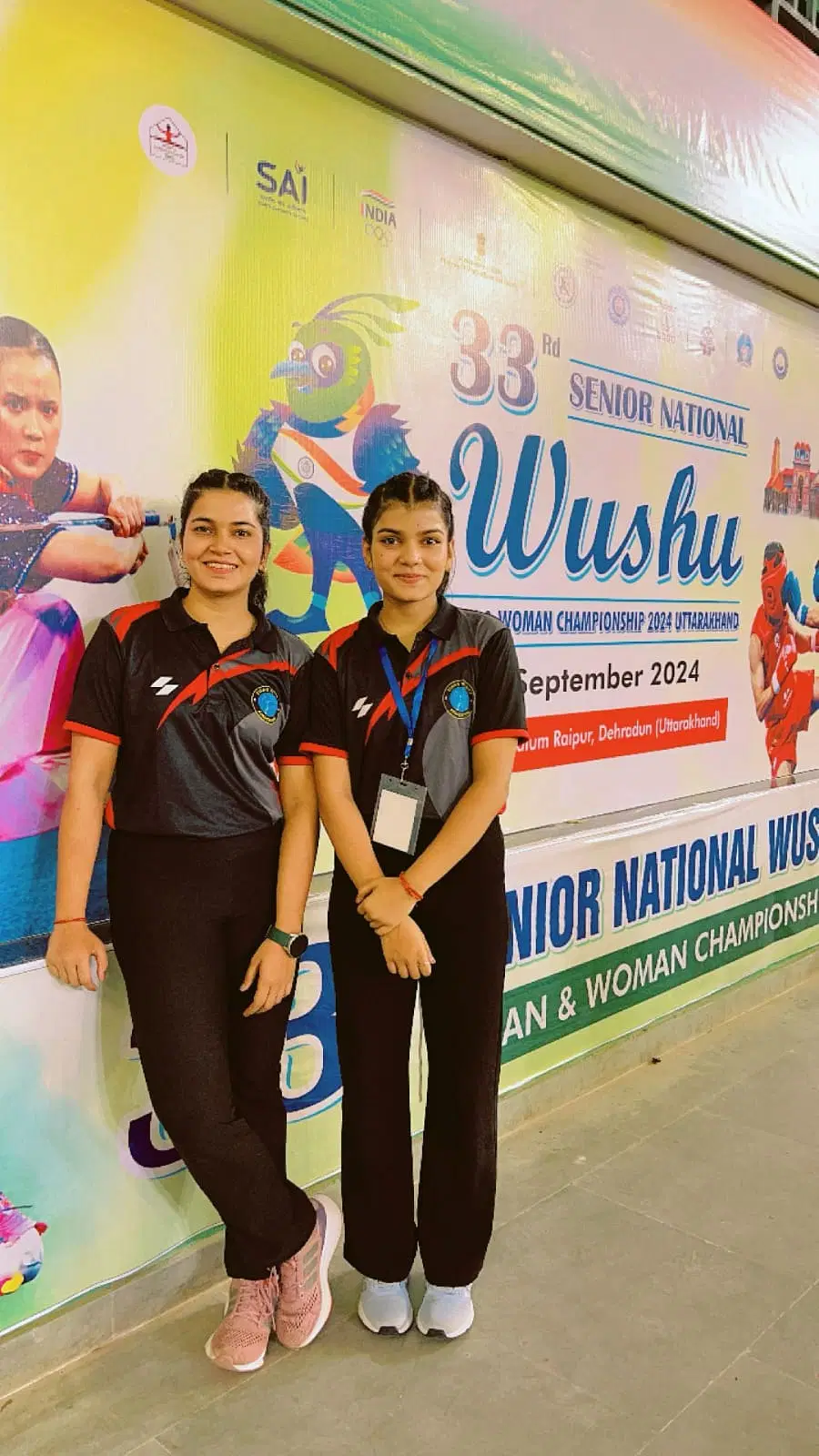 मुजफ्फरपुर की दो बेटियों ने राष्ट्रीय खेलों के लिए चयन होकर जिले का मान बढ़ाया
