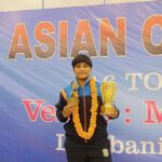 साउथ एशियन कॉम्बैट चैंपियनशिप में गुजरात की पूजा कुमारी ने जीता गोल्ड